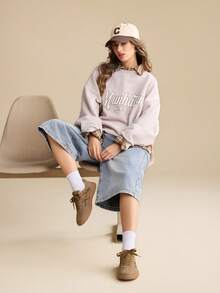 CUCCOO EASI Zapatillas de deporte minimalistas y versátiles de moda para mujer - Estampado de leopardo - Ver 10