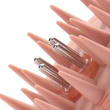 专业头皮按摩梳带滚珠 - 便携式家用沙龙护理仪，精油刷带360°旋转刷头，深层护理头皮，促进头发生长，舒缓压力，礼盒套装 - 彩色 - 查看 8