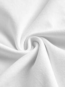 Manfinity Joysei Áo thun nam tay ngắn cổ tròn viền tương phản, dáng casual, cỡ tiêu chuẩn, thích hợp mặc mùa hè. - Đen và trắng - Xem 5