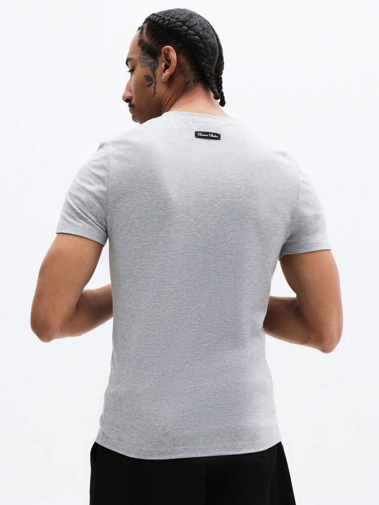 SUMWON Men's Essentials Short Sleeve Henley Button Placket Casual Everyday Cotton Blend Basic Tee Comfortable Regular Fit Spring Summer Classic Wardrobe Staple
