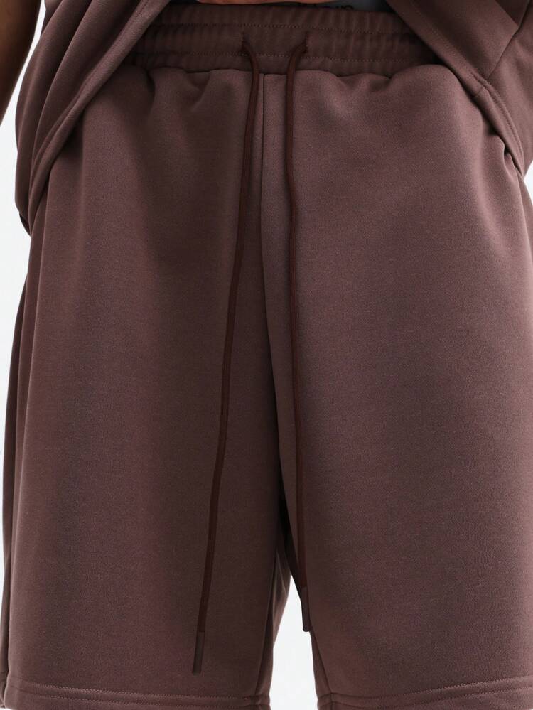 Oversized T-Shirt And Shorts Co-Ord Set