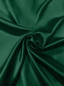 Franclia Summer Casual Solid Color Sequin Patchwork Camisole - Dark Green - View 3