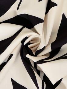 GlowEve New Casual Elegant Vacation Beach Party Halter Neck Water Print Waist Tie Jumpsuit For Women, Spring/Summer - Multicolor - View 5