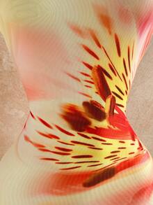 Soleia Robe moulante mini à une épaule avec imprimé floral, pour les vacances d'été des femmes - Multicolore - Voir 6