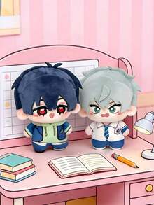 外星人舞台剧伊万·蒂尔角落毛绒玩偶柔软毛绒挂件装饰收藏品可爱海星动漫人物玩具，动漫爱好者的最佳礼物，节日生日礼物之选 - 彩色 - 查看 8