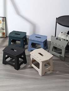 新款可折叠小凳 便携式折叠椅 户外塑料折叠椅 钓鱼凳 - 彩色 - 查看 1