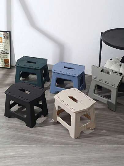 New Foldable Small Stool Portable Folding Chair Outdoor Plastic Folding Chair Fishing Bench Stool