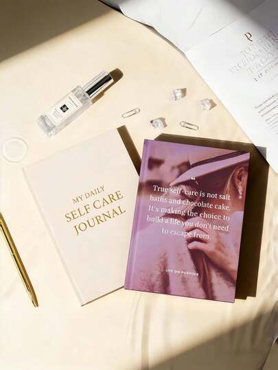 Set de caiete de recunoștință de 5 minute, jurnal zilnic nedatat cu copertă cartonată, pozitivitate și afirmare, înregistrare zilnică de 5 minute pentru reflecție asupra fericirii, planificator de optimism, cutie cadou pentru întoarcerea la școală