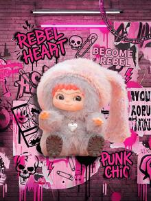 1pc/6pcs Blind Box Cute And Quirky Personalized Designs In Fashion Style, These Adorable And Endearing Figurines Are Crafted With Ultra-Soft Materials And Feature Cartoon Decorations. They Are Suitable For Decoration In Bedrooms, Living Rooms, And Desks. They Are Ideal Birthday Gifts For All Kinds Of People And Can Also Be Given As Gifts For Halloween, Christmas Parties, Housewarming Parties, Or As Collectible Toys.Non-Plush Filling Blind Box - first generation blind box - View 8