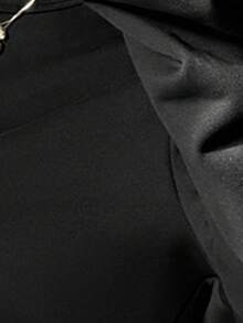 Dewbera Women's Casual Backless Long Sleeve Sweatshirt, Suitable For Spring And Autumn - Black - View 8