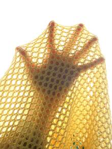 Manfinity Homme 2026 Intarsia Knit Sweater For Men With Hollow-Out Numeric 12 Design, European & American Holiday Style Crochet Jersey Knitted Jersey Jamaica Jersey - Multicolor - View 8