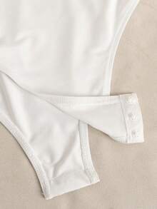 SHEIN 3pcs/Set Tween Girls' Casual Waist Tie Sleeveless Jumpsuit - Multicolor - View 5