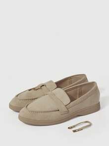 Sleekvia Ladies Loafers - Apricot - View 10
