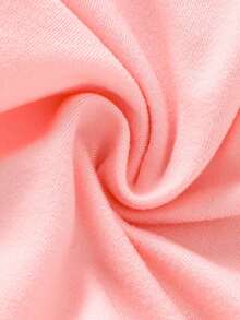 SHEIN 新生兒女嬰4件套舒適柔軟透氣嬰兒褲可愛趣味印花必備日常穿搭外出服 - 彩色 - 查看 8