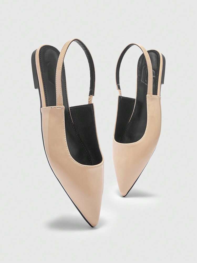 CUCCOO BIZCHIC Women's Casual Versatile Commuter Pointed Toe Flats Spring Shoes