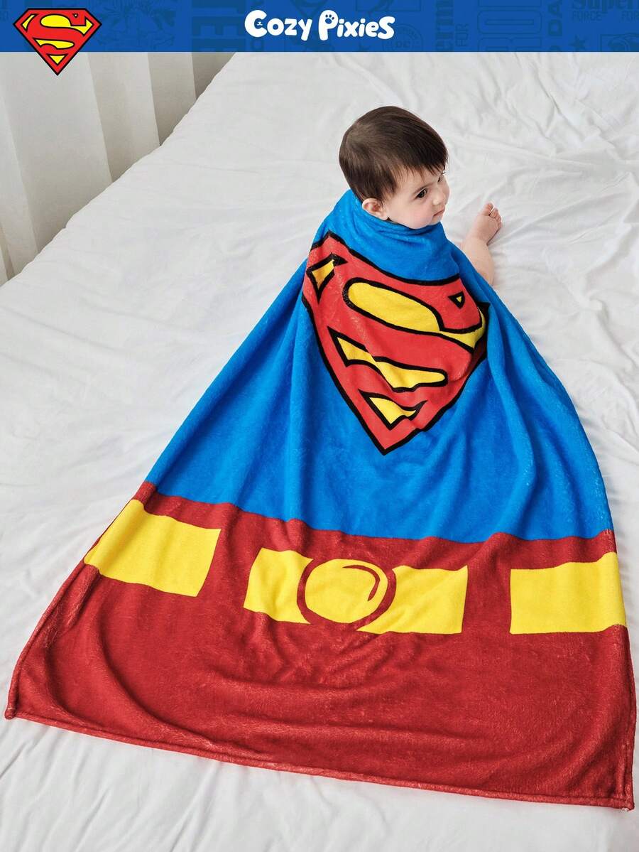 SUPERMAN X Cozy Pixies Baby Blankets - Multicolor - View 1