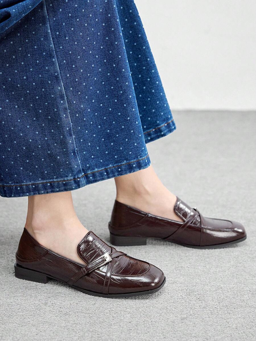 CUCCOO BIZCHIC 女士平底鞋 - 咖啡棕 - 查看 1