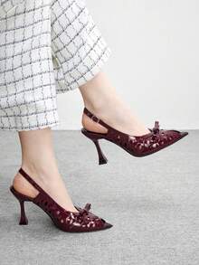 Vintage burgundy