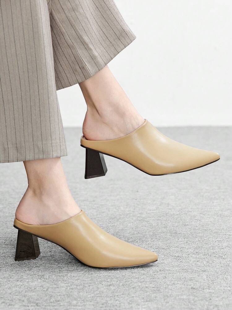 CUCCOO BIZCHIC Women's Elegant Pointed Toe Pumps For Commuting Spring Shoes