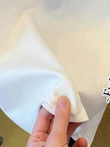 Teen Girl Contrast Trim Cherry Print Short Sleeve T-Shirt, Suitable For Spring/Summer