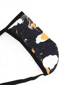 Fashionable Printed Sexy Men's Briefs - Multicolor - View 5