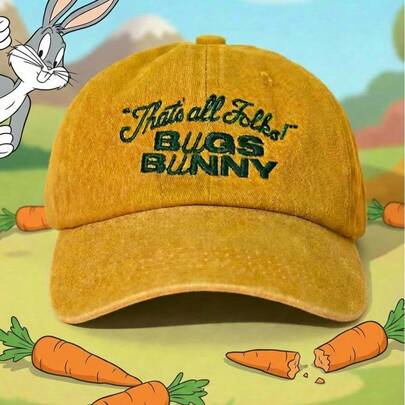 LOONEY TUNES X Joivida 1PC Fashion Graphic Party Hat, Cozy & Skin-Friendly, Versatile For Daily Outfits & Outdoor Looks, Thoughtful Gift For Friends & Family