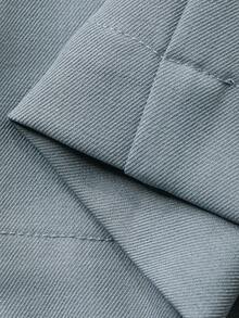 DAZY 春季纯色雾霾蓝商务休闲男士西装裤 - 霧霾藍 - 查看 7