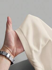 StoneGrade 男士休闲通勤时尚街头机车印花撞色连帽衫，春秋季 - 彩色 - 查看 5