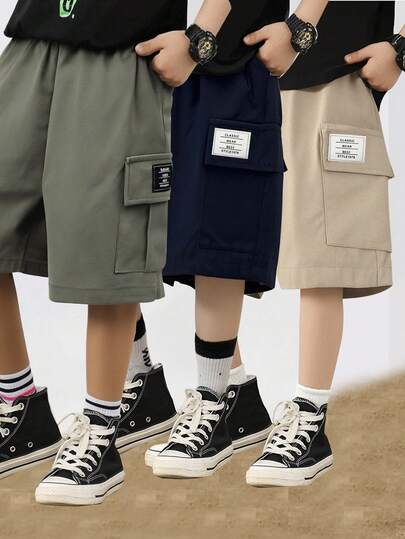 SHEIN 3 chiếc quần dài công sở buộc chân dệt thời trang đường phố trẻ trung, rộng rãi và đa năng, nhiều màu, nhiều mảnh, thích hợp mặc đi học, ở nhà, đi nghỉ, mặc đi chơi thể thao, thích hợp cho mùa xuân và mùa hè, mua 2 chiếc tặng 1 bộ, mua 3 chiếc giá trị tuyệt vời, thích hợp làm quà tặng