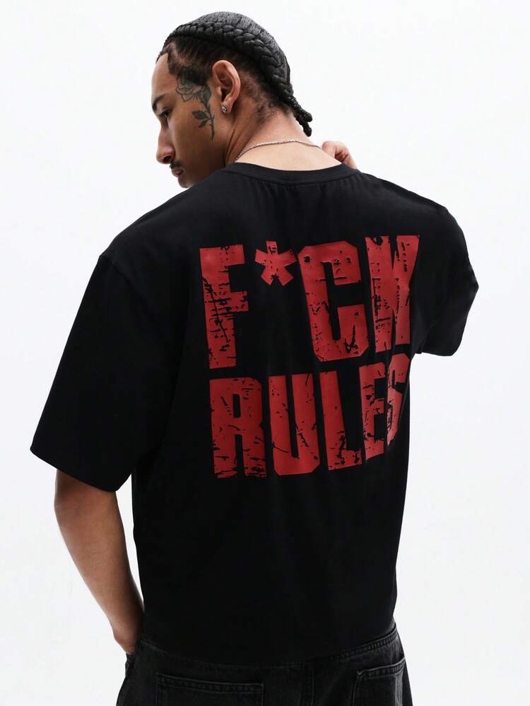 Box Fit Graphic Print T-Shirt