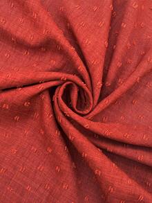 Vionelle Đầm maxi dáng chữ A trễ vai tay ngắn xếp ly xẻ tà, chất liệu jacquard hai tông màu thanh lịch dành cho nữ cỡ lớn, thích hợp cho mùa xuân/hè. - trái cam - Xem 10