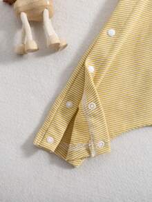 Newborn Baby Special Design Hip Dysplasia Long Sleeve Knit Pajama Set, All Season