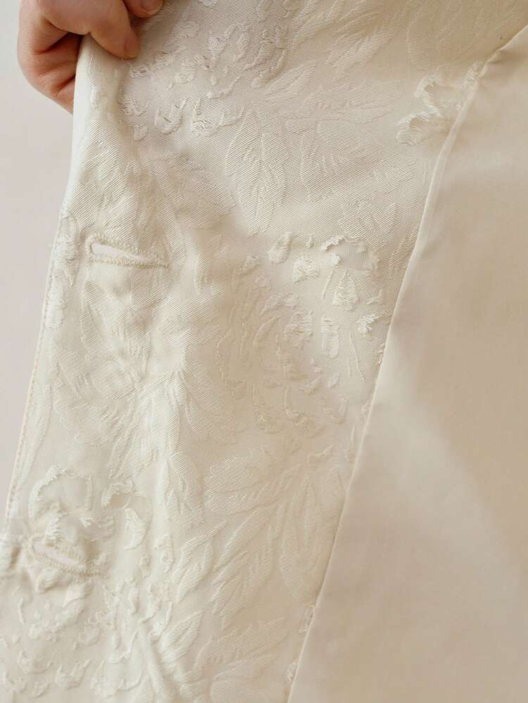 Modischer Jacquard-Blazer mit Stehkragen für Frauen, eleganter Stil, Frühling/Sommer