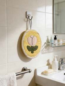 Joivida Hochabsorbierendes, dickes, süßes Handtuch zum Aufhängen, Korallenfleece Küchen- und Badetuch, schnell trocknend, nicht abfärbend, Reinigungstuch für Zuhause, super weich, Waschhandtuch, Trockentuch, Dekorationstuch, strapazierfähiges Multifunktionstuch für Küchentheke, Badezimmerwaschbecken, moderne Haushaltsgegenstände - Verschiedenfarbig - Übersicht 8
