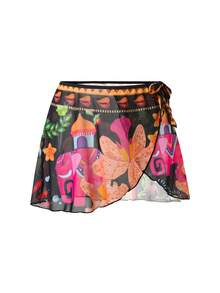 Swim Oasis Women's Sexy One-Piece Printed Beach Vacation Swimsuit - Multicolor - View 7