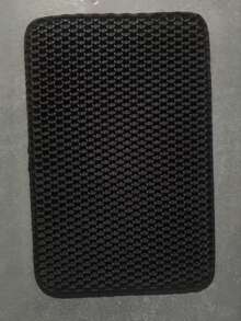 Double Layer Honeycomb Design Cat Litter Trapping Mat, Non-Slip Washable Cat Cleaning Mat For Pet Toilet Kennel Litter Box - Multicolor - View 28