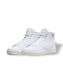 Nike Giày thể thao nữ thoáng khí, thấm hút mồ hôi, giữ ấm, nhẹ, màu trơn, đa năng, có logo, độ co giãn tốt, dễ giặt, màu trắng CT1725-100 - trắng - Xem 2