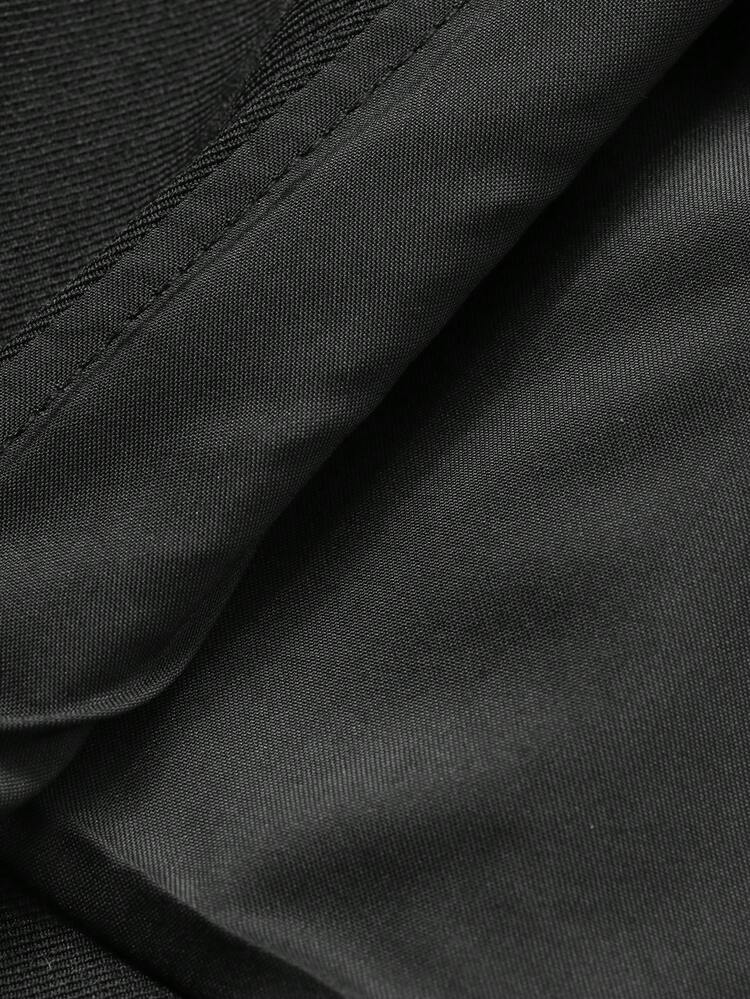 Women's Collared Sleeveless Vest With Belt Decor And Straight Skirt Casual 2 Pieces Set