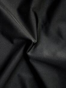 Manfinity KASUA 男士修身休闲条纹及膝泳裤 - 黑色 - 查看 4