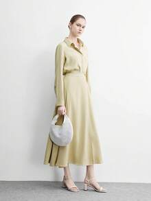 CUCCOO BIZCHIC 夏季新款气质外套搭配裙装时尚凉鞋法式露趾粗跟高跟凉鞋女款 - 米色 - 查看 6