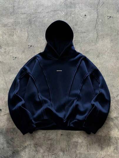 AXEPEAK هودي كاجوال منفصل بقوس