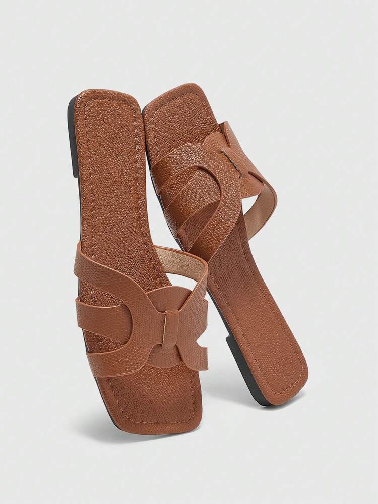 CUCCOO BIZCHIC Women's Casual Versatile Flat Sandals, Summer Summer Shoes