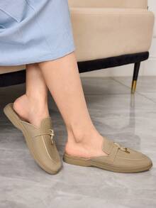 Sleekvia Ladies Loafers - Apricot - View 4