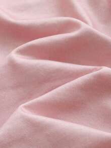 SHEIN 3件套新生女宝宝夏季可爱卡通图案针织连体衣套装，可爱云朵、星星、月亮印花，新生儿休闲短袖连体衣 - 彩色 - 查看 7