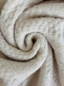 Chiquease 女士秋季日常百搭撞色圆领落肩长袖针织开衫，甜美可爱心形图案宽松纽扣开衫，情人节 - 彩色 - 查看 6