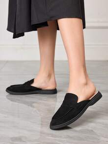 Sleekvia 女士乐福鞋 - 黑色 - 查看 3