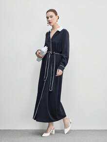 CUCCOO BIZCHIC 女士时尚黑色露跟尖头粗跟鞋，经典简约设计，适合通勤、约会、派对、度假、婚礼等场合。 - 米瓷白 - 查看 6