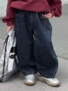 DAZY Toddler Boys Denim Jeans - Blue - View 2