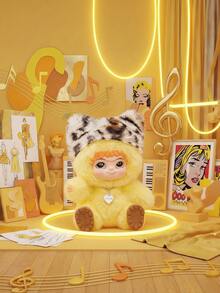 1pc/6pcs Blind Box Cute And Quirky Personalized Designs In Fashion Style, These Adorable And Endearing Figurines Are Crafted With Ultra-Soft Materials And Feature Cartoon Decorations. They Are Suitable For Decoration In Bedrooms, Living Rooms, And Desks. They Are Ideal Birthday Gifts For All Kinds Of People And Can Also Be Given As Gifts For Halloween, Christmas Parties, Housewarming Parties, Or As Collectible Toys.Non-Plush Filling Blind Box - first generation blind box - View 2