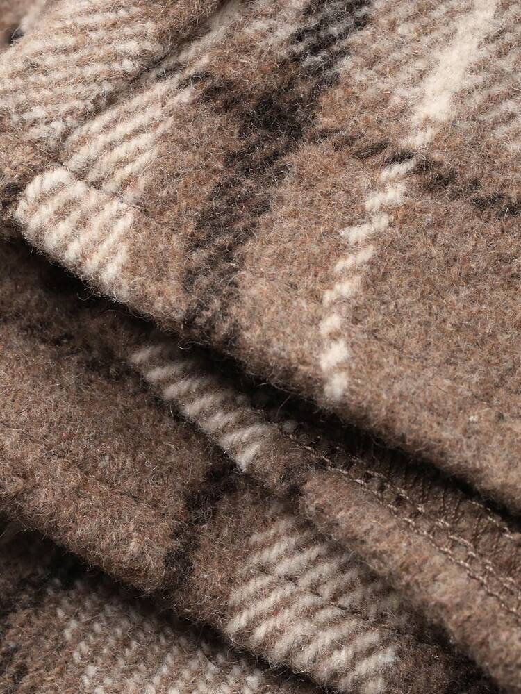 Women's Plaid A-Line Skirt, Casual Street Style